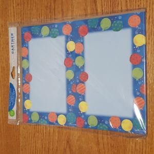 🛍 2/$6 🛍 Balloons border stationery